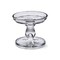 Lana Clear Glass Reversible Taper and Pillar Candle Holder Small 5.0L x 5.0W x 5.9H inches